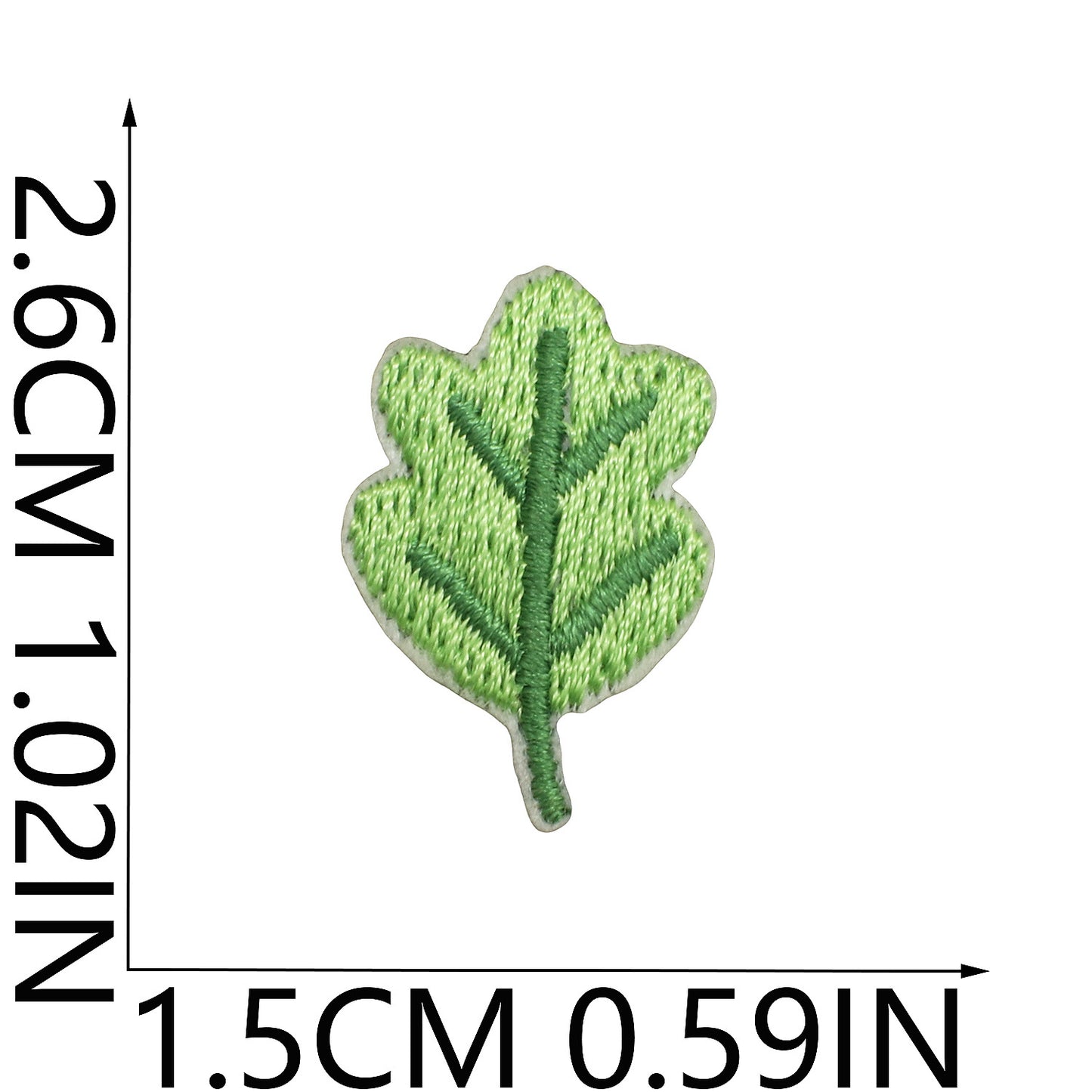 64pcs Korean INS-Style Embroidered Patch | Iron-on Patch for DIY Clothing & Bags | Minimal Aesthetic Handmade Decoration