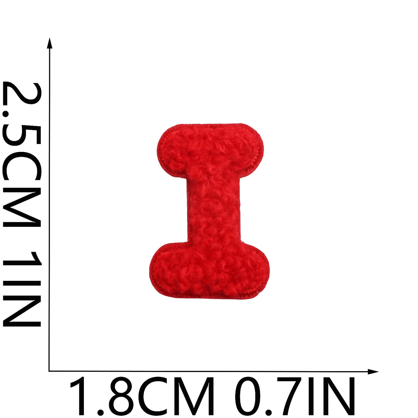 Alphabet & Number Embroidered Patches | A–Z 0–9 Iron-on DIY Letters | Embroidery Appliqué for Clothes & Bags