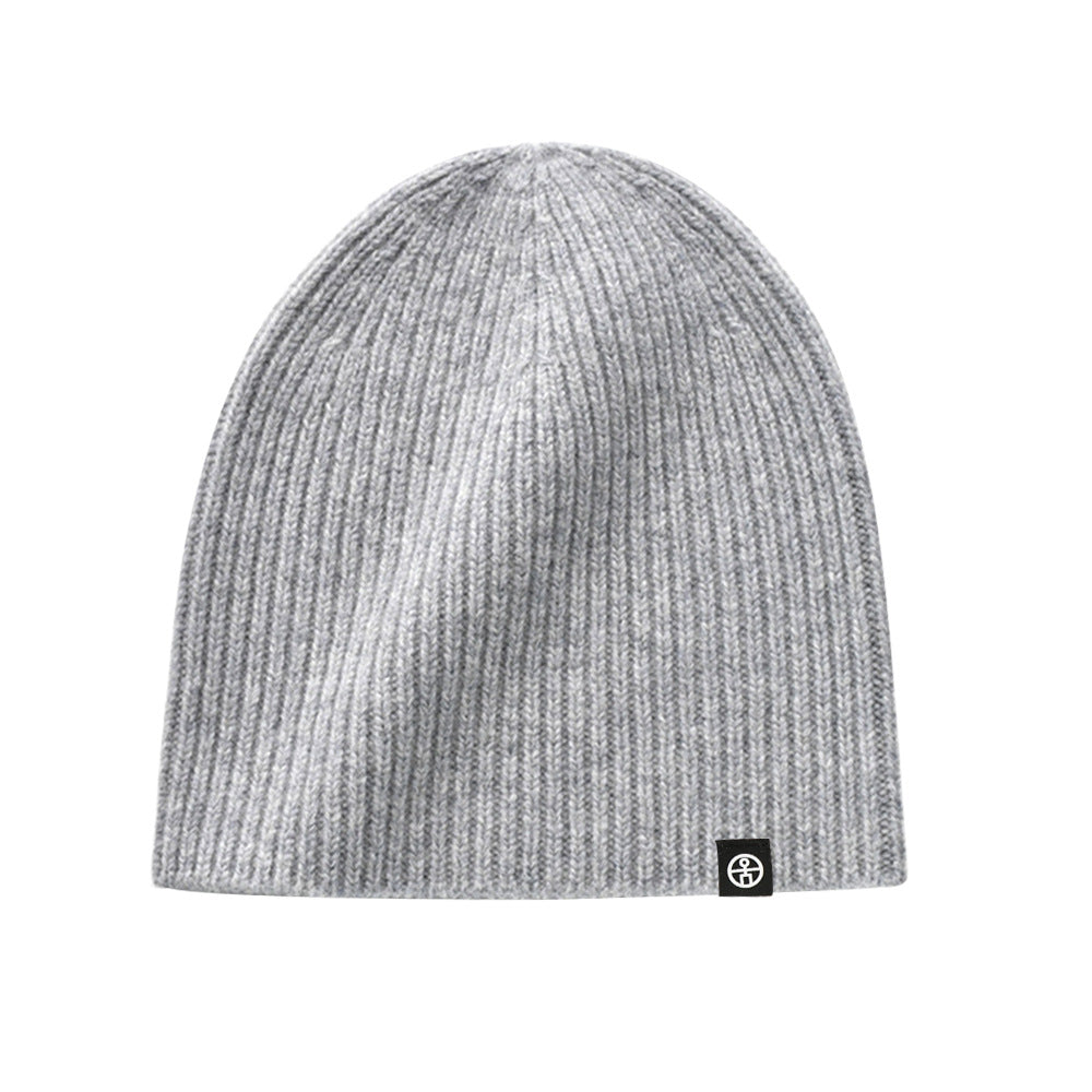 Winter Wool Knit Beanie Hat – Unisex Solid Color Warm Bucket Style Cap, 100% Wool, Round Top, No Brim, One Size Fits All