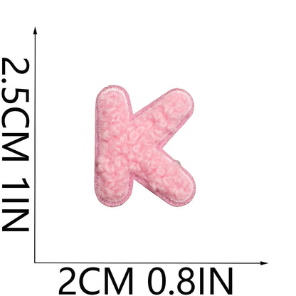 Alphabet & Number Embroidered Patches | A–Z 0–9 Iron-on DIY Letters | Embroidery Appliqué for Clothes & Bags