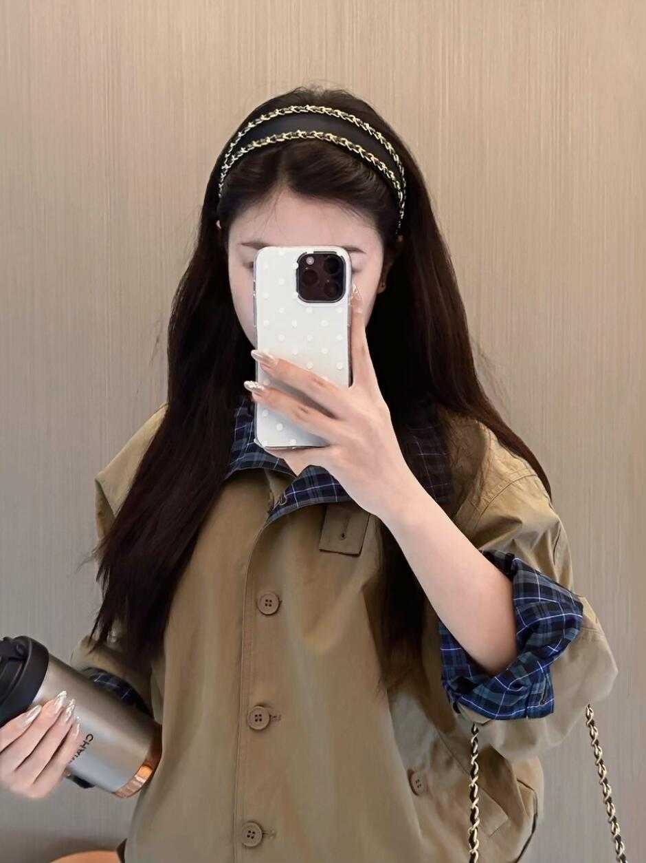 Luxury Black & Gold Chain Wide Headband | 2025 Fall Winter Fashion Hair Accessories for Women | Chic Designer Style Headpiece