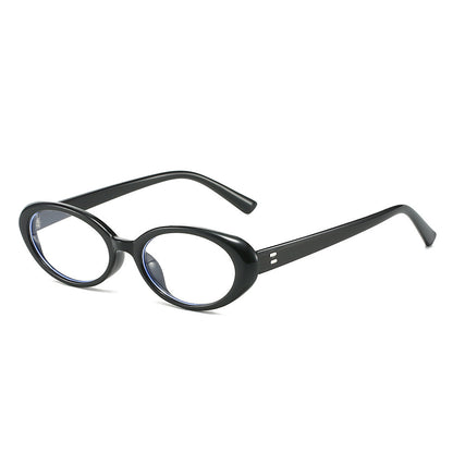 Trending Oval Sunglasses – Retro Hip Hop Small Frame Shades, UV Protection Street Style Sunglasses for Men and Women, Blogger-Inspired Fashion Eyewear
