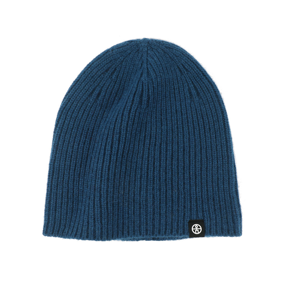 Winter Wool Knit Beanie Hat – Unisex Solid Color Warm Bucket Style Cap, 100% Wool, Round Top, No Brim, One Size Fits All