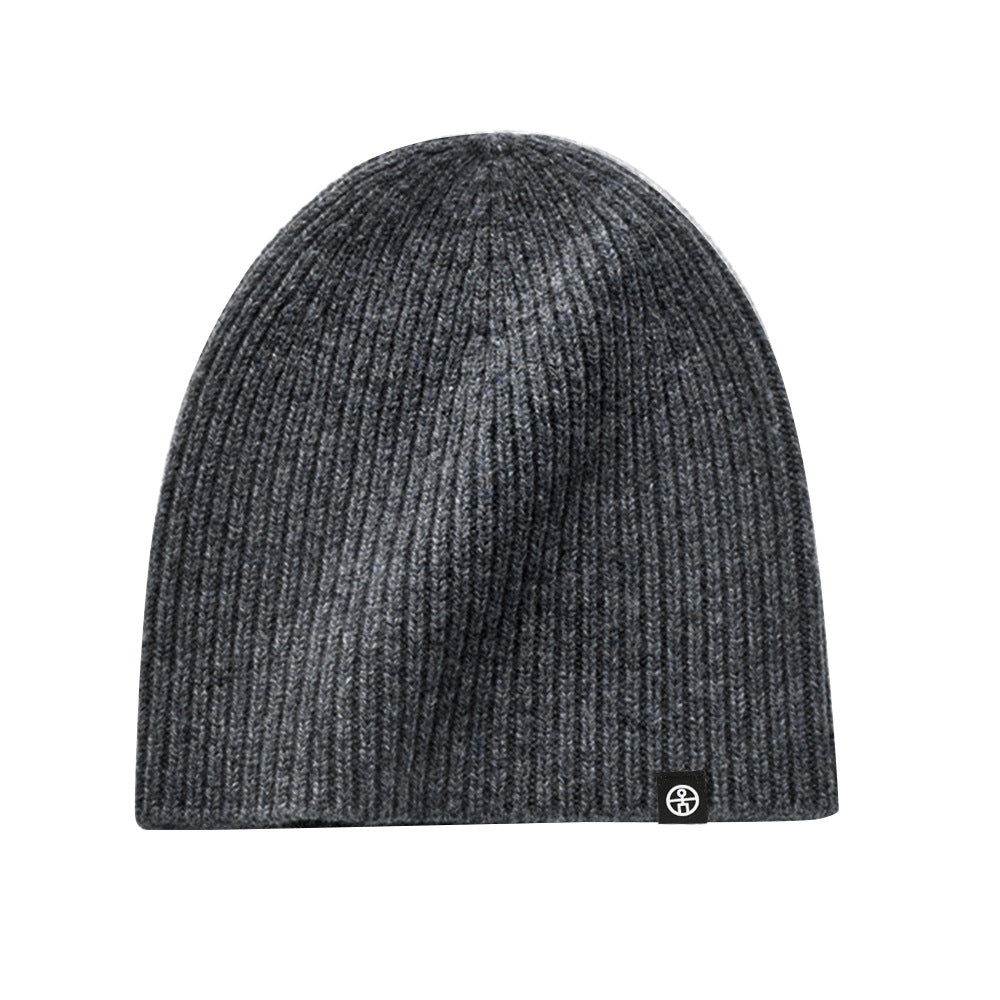Winter Wool Knit Beanie Hat – Unisex Solid Color Warm Bucket Style Cap, 100% Wool, Round Top, No Brim, One Size Fits All