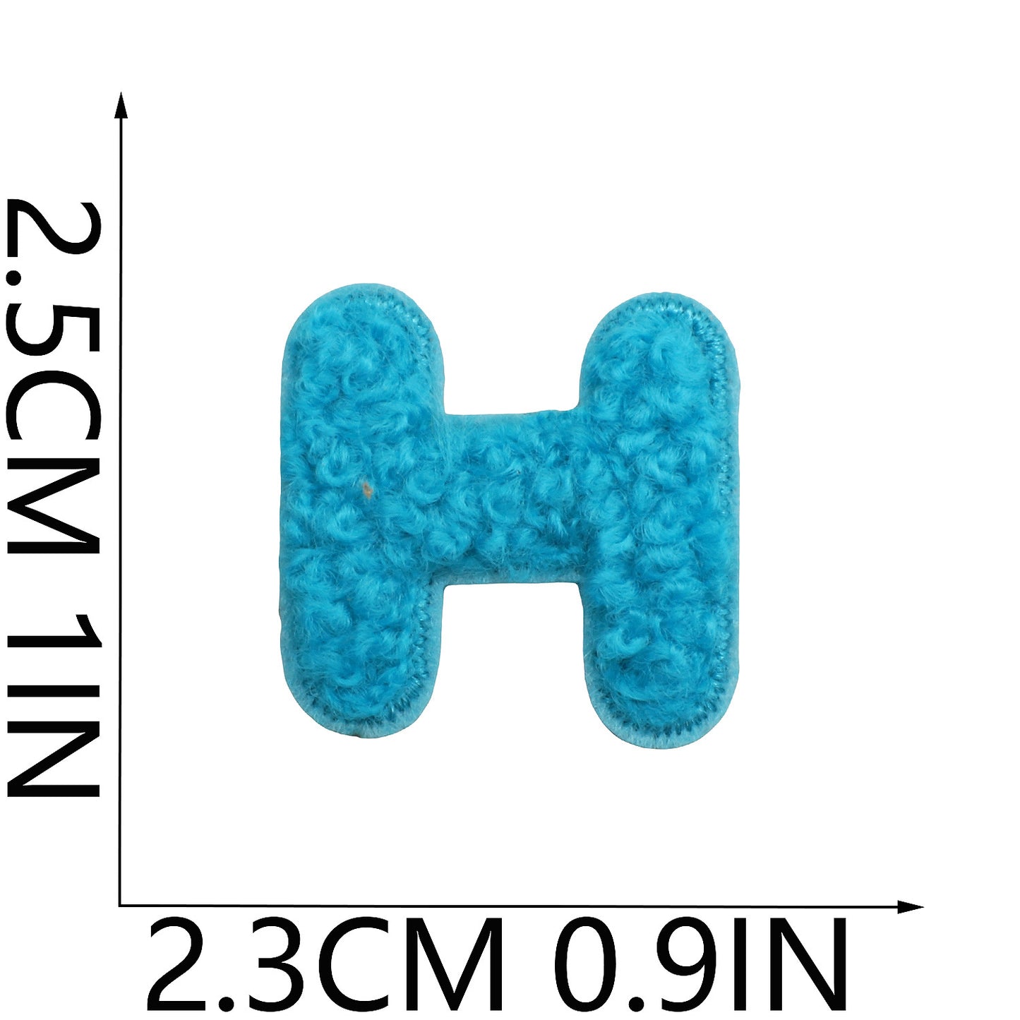 Alphabet & Number Embroidered Patches | A–Z 0–9 Iron-on DIY Letters | Embroidery Appliqué for Clothes & Bags