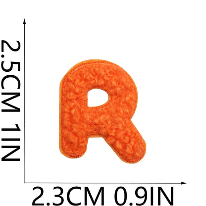 Alphabet & Number Embroidered Patches | A–Z 0–9 Iron-on DIY Letters | Embroidery Appliqué for Clothes & Bags