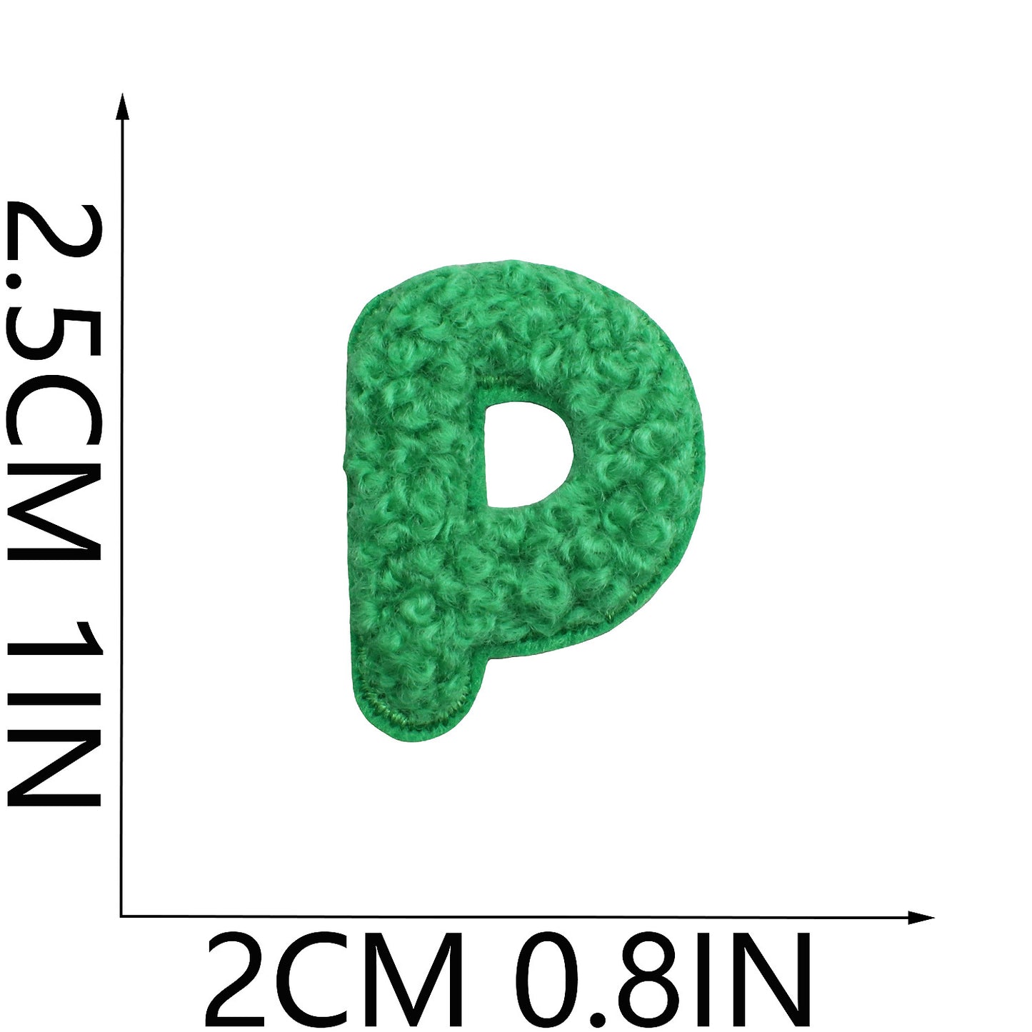 Alphabet & Number Embroidered Patches | A–Z 0–9 Iron-on DIY Letters | Embroidery Appliqué for Clothes & Bags