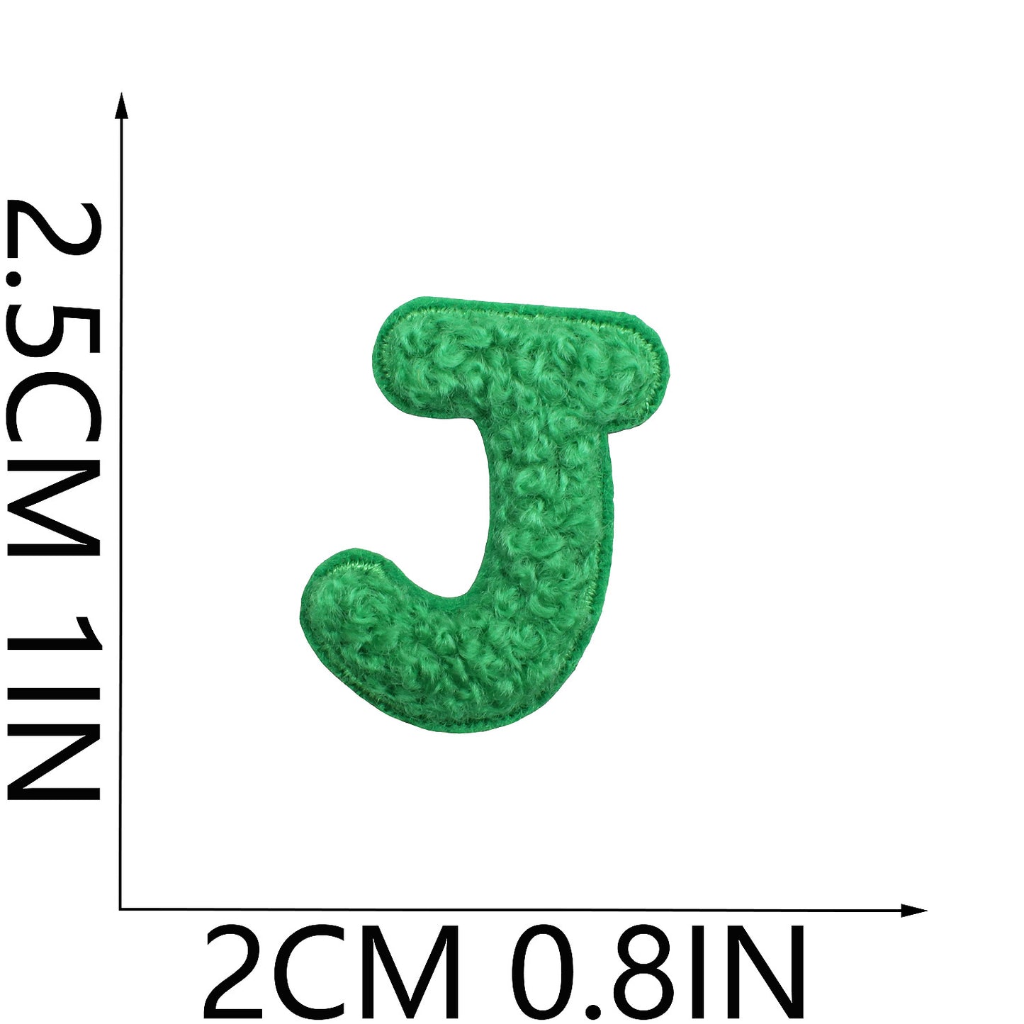 Alphabet & Number Embroidered Patches | A–Z 0–9 Iron-on DIY Letters | Embroidery Appliqué for Clothes & Bags