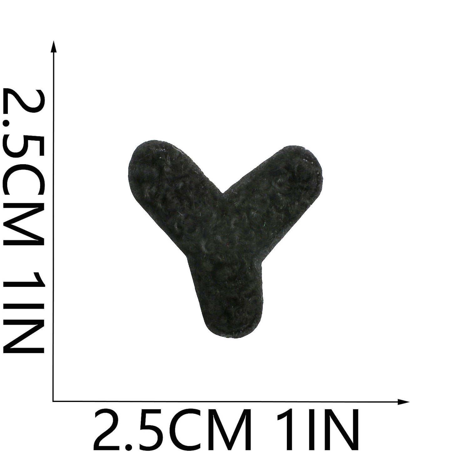 Alphabet & Number Embroidered Patches | A–Z 0–9 Iron-on DIY Letters | Embroidery Appliqué for Clothes & Bags