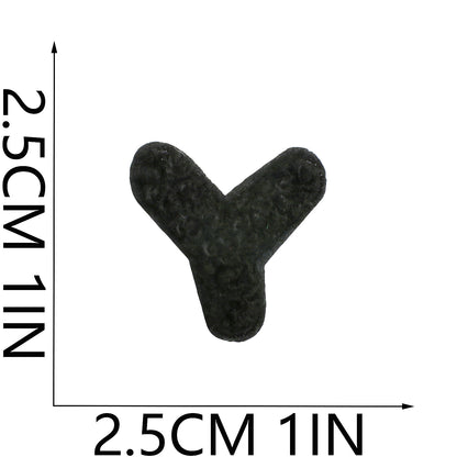 Alphabet & Number Embroidered Patches | A–Z 0–9 Iron-on DIY Letters | Embroidery Appliqué for Clothes & Bags