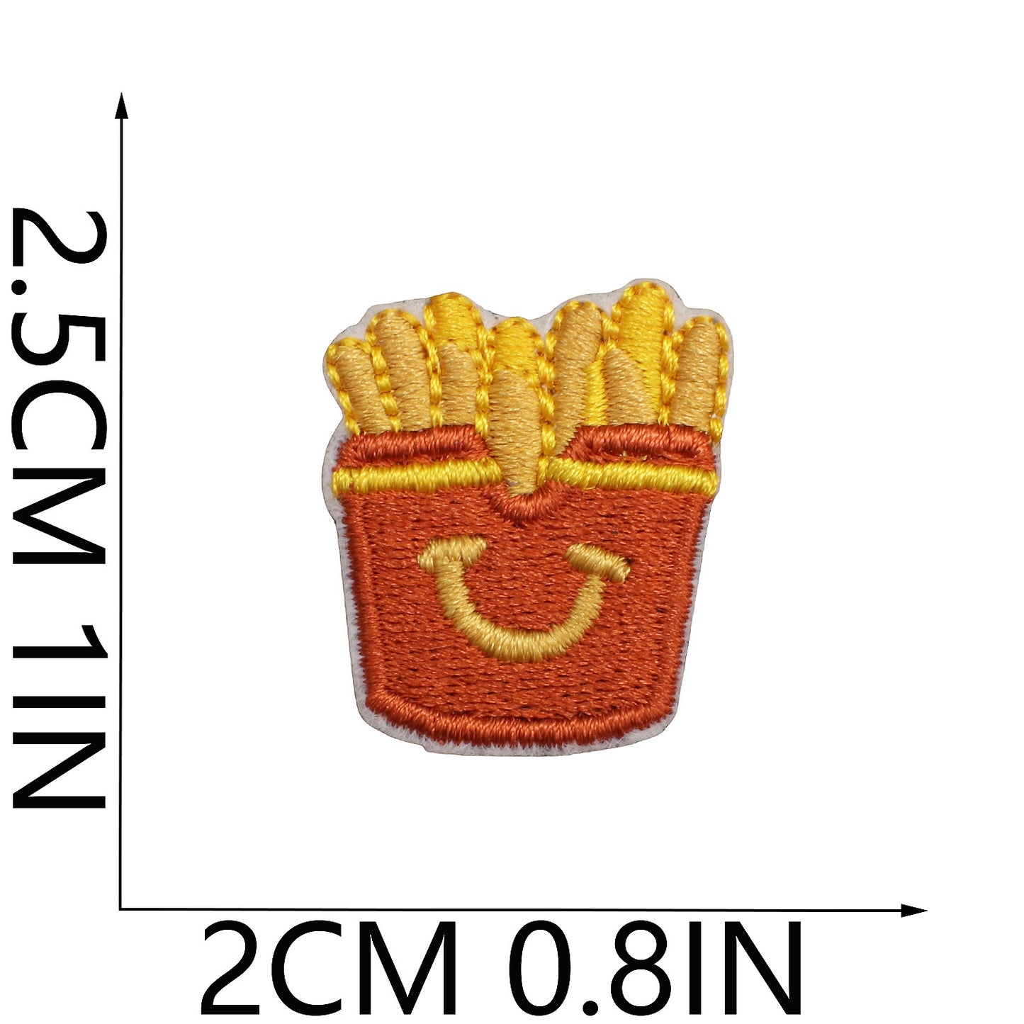 64pcs Korean INS-Style Embroidered Patch | Iron-on Patch for DIY Clothing & Bags | Minimal Aesthetic Handmade Decoration