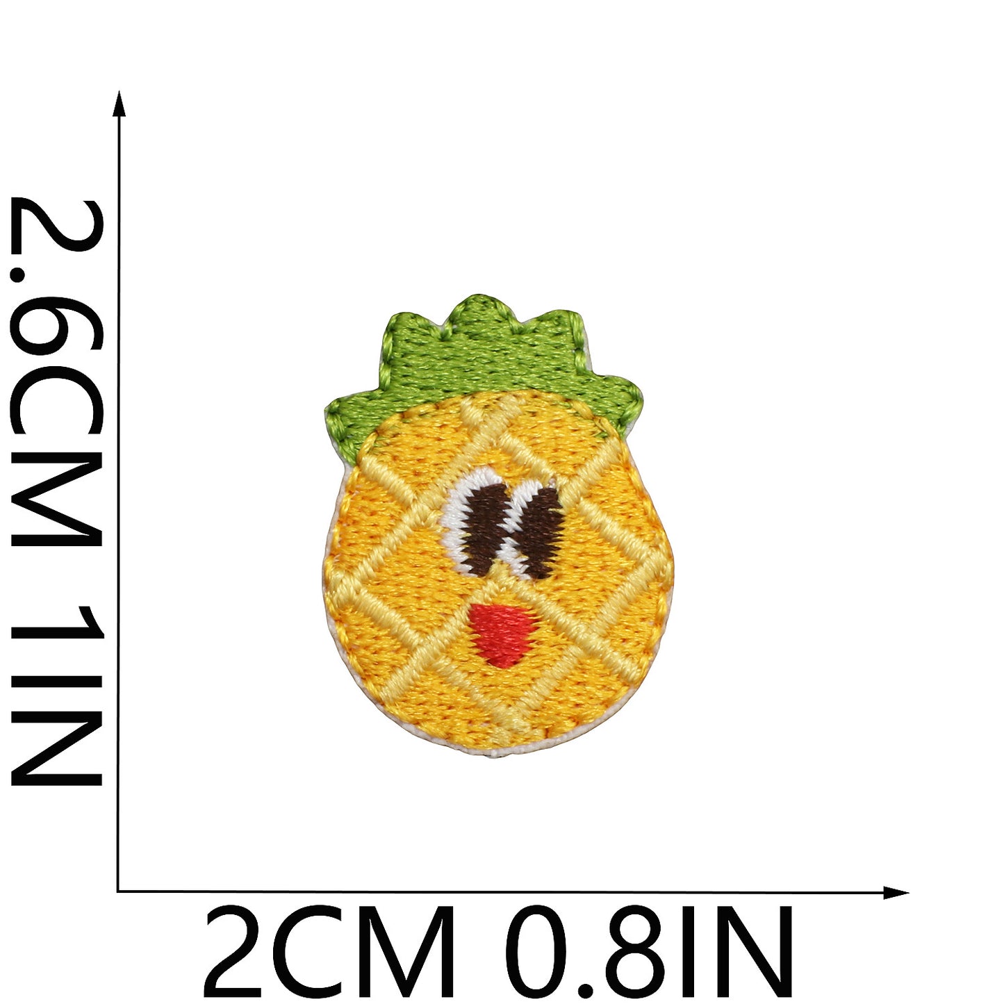 64pcs Korean INS-Style Embroidered Patch | Iron-on Patch for DIY Clothing & Bags | Minimal Aesthetic Handmade Decoration