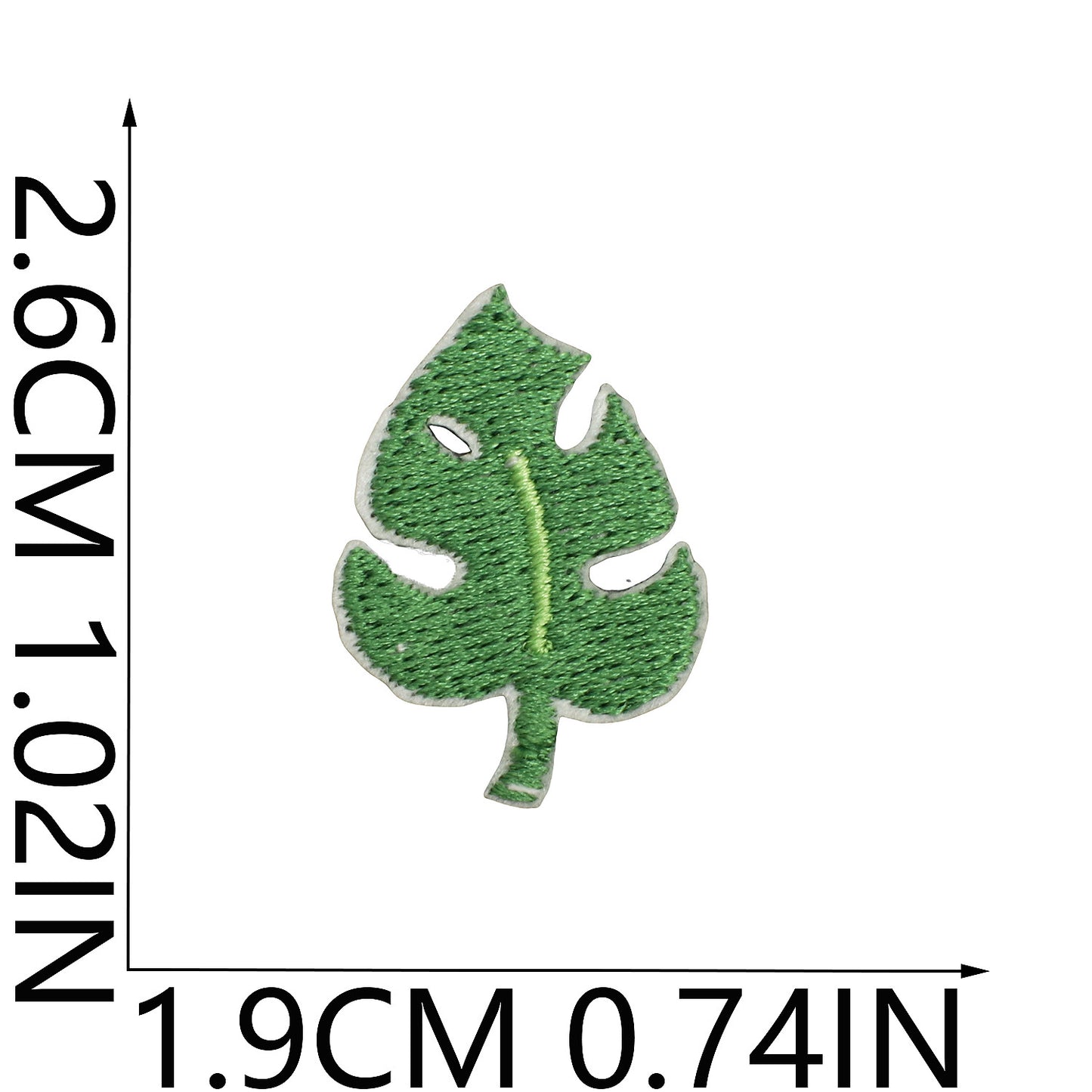 64pcs Korean INS-Style Embroidered Patch | Iron-on Patch for DIY Clothing & Bags | Minimal Aesthetic Handmade Decoration