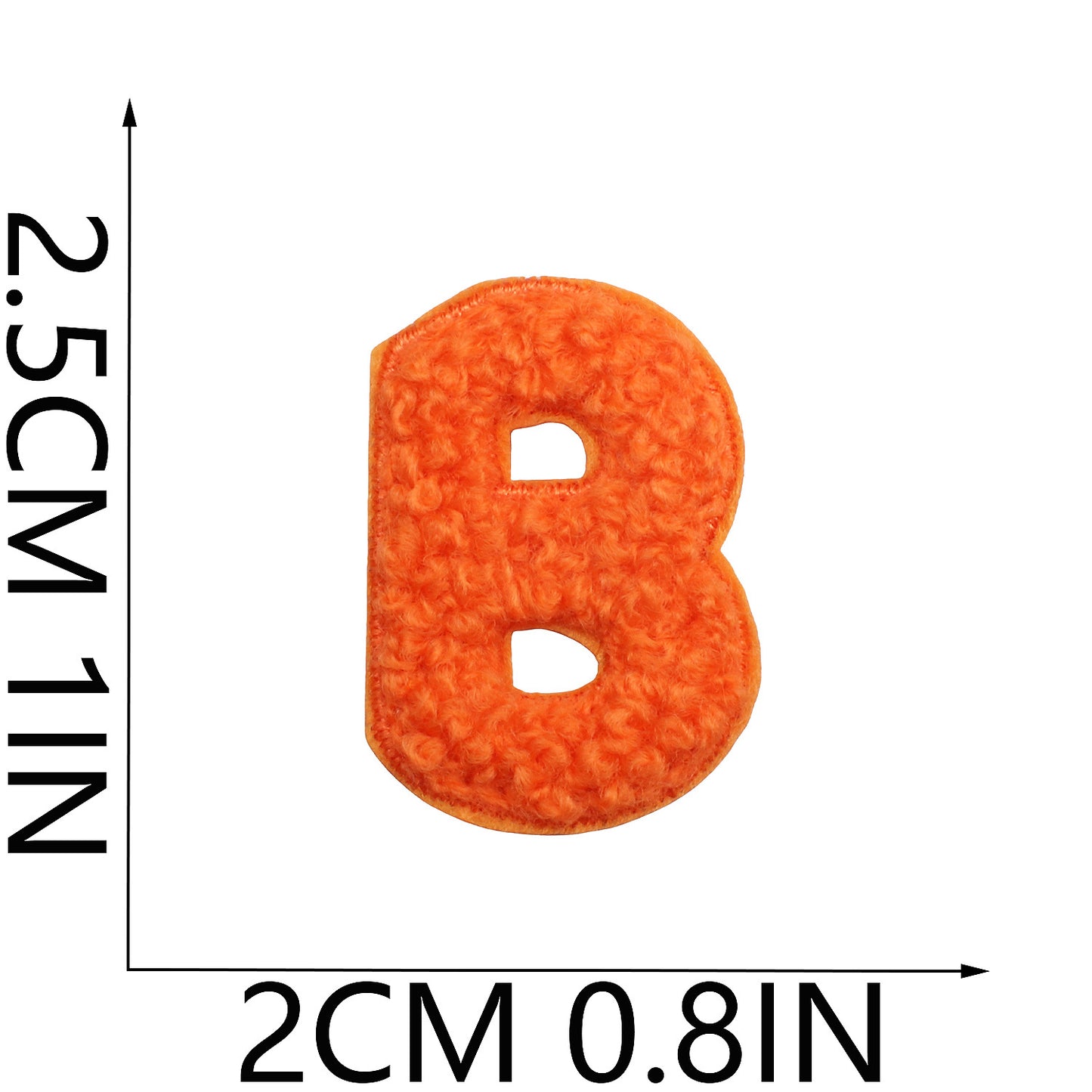 Alphabet & Number Embroidered Patches | A–Z 0–9 Iron-on DIY Letters | Embroidery Appliqué for Clothes & Bags