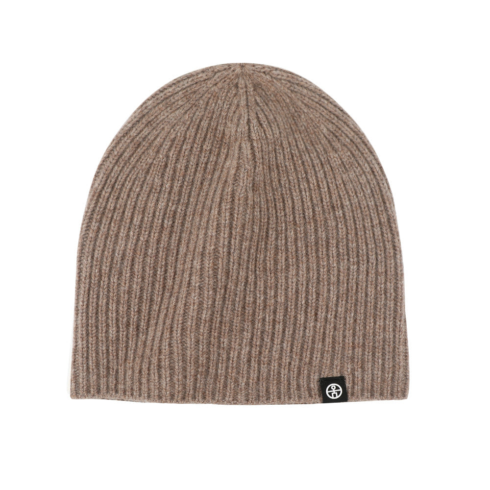 Winter Wool Knit Beanie Hat – Unisex Solid Color Warm Bucket Style Cap, 100% Wool, Round Top, No Brim, One Size Fits All