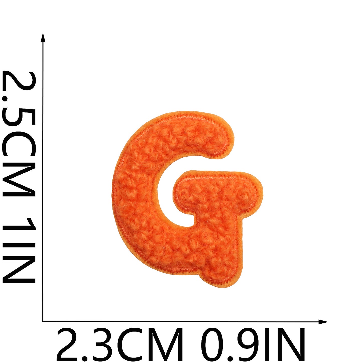 Alphabet & Number Embroidered Patches | A–Z 0–9 Iron-on DIY Letters | Embroidery Appliqué for Clothes & Bags