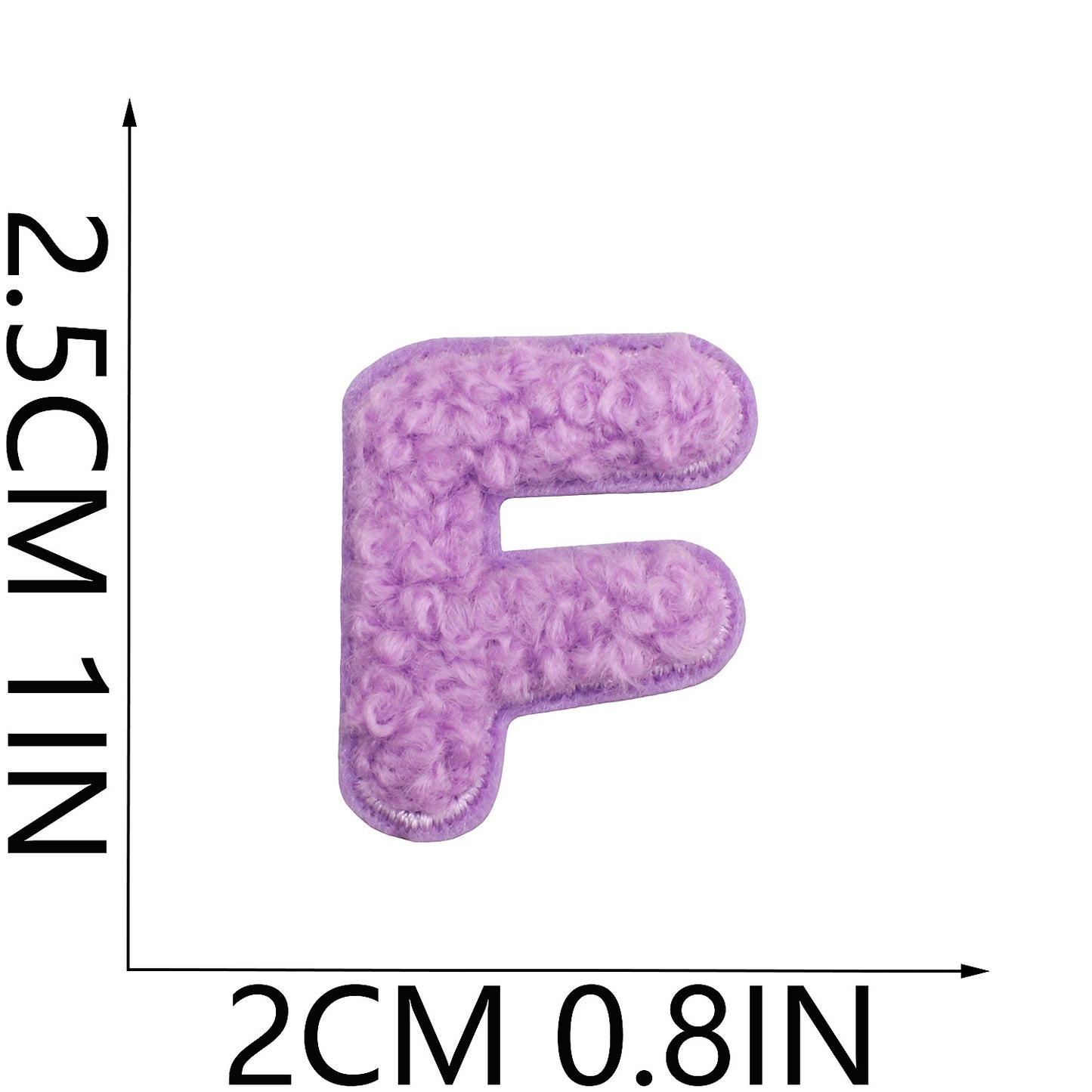 Alphabet & Number Embroidered Patches | A–Z 0–9 Iron-on DIY Letters | Embroidery Appliqué for Clothes & Bags