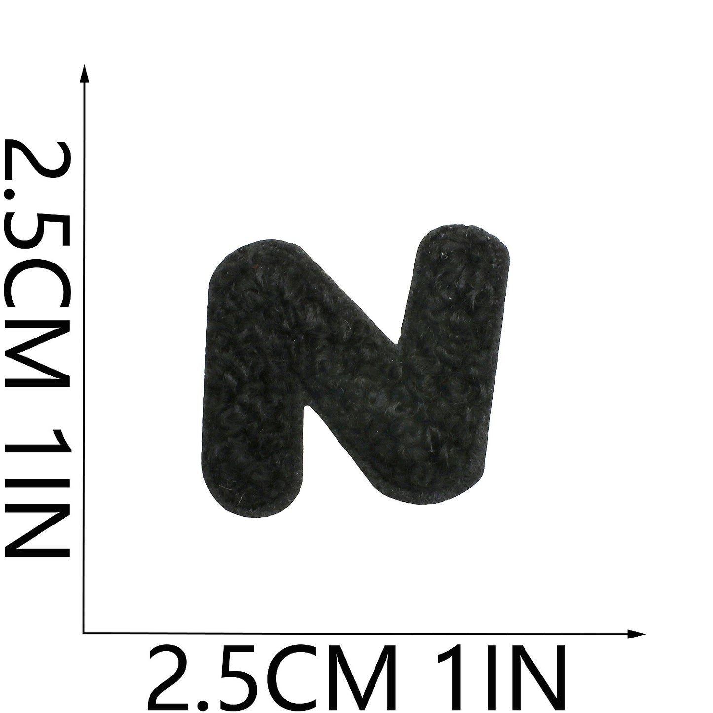 Alphabet & Number Embroidered Patches | A–Z 0–9 Iron-on DIY Letters | Embroidery Appliqué for Clothes & Bags