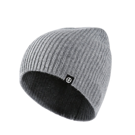 Winter Wool Knit Beanie Hat – Unisex Solid Color Warm Bucket Style Cap, 100% Wool, Round Top, No Brim, One Size Fits All