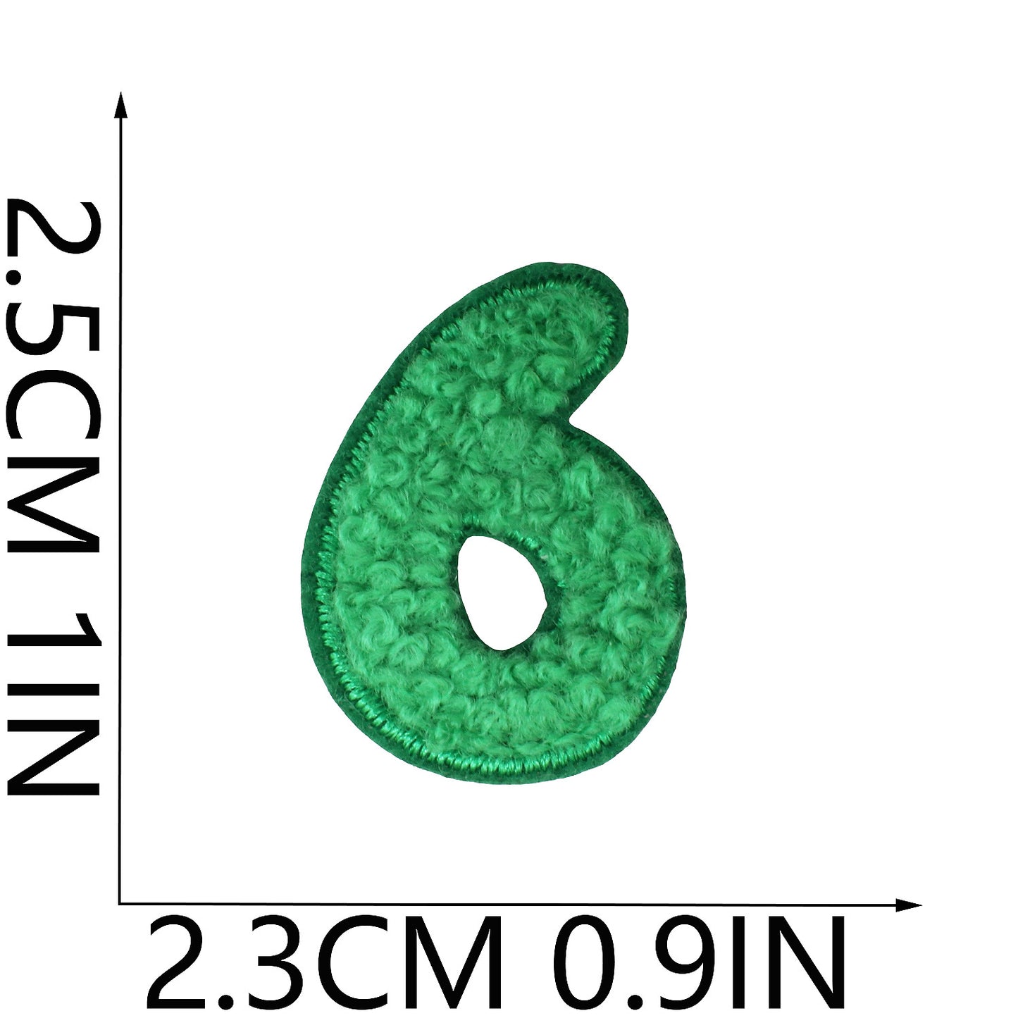 Alphabet & Number Embroidered Patches | A–Z 0–9 Iron-on DIY Letters | Embroidery Appliqué for Clothes & Bags