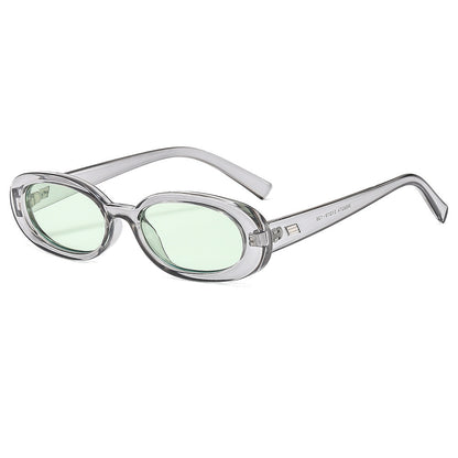 Retro Oval Small Frame Sunglasses – Vintage Chic UV400 Sun Protection Eyewear for Women & Men