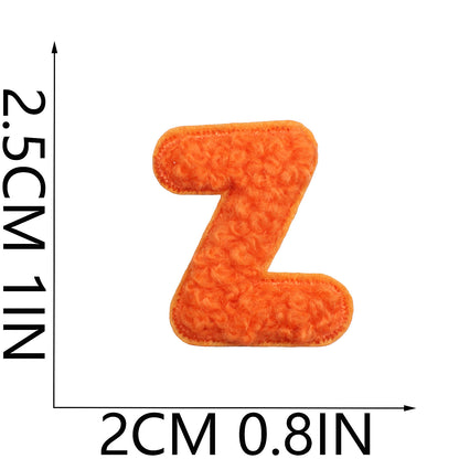 Alphabet & Number Embroidered Patches | A–Z 0–9 Iron-on DIY Letters | Embroidery Appliqué for Clothes & Bags