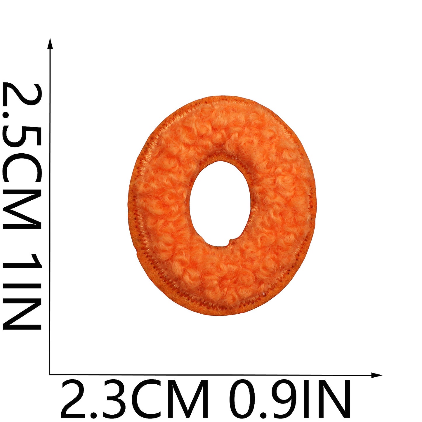 Alphabet & Number Embroidered Patches | A–Z 0–9 Iron-on DIY Letters | Embroidery Appliqué for Clothes & Bags