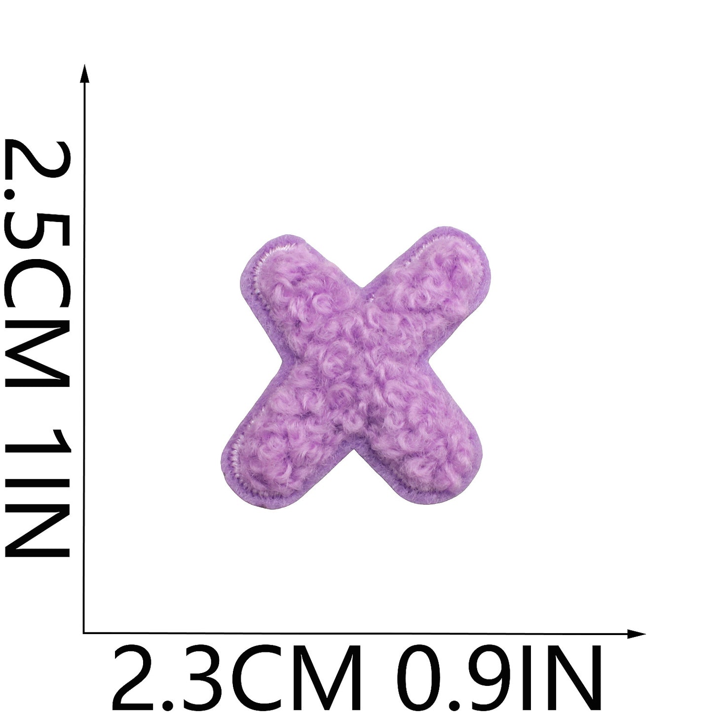 Alphabet & Number Embroidered Patches | A–Z 0–9 Iron-on DIY Letters | Embroidery Appliqué for Clothes & Bags