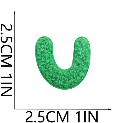 Alphabet & Number Embroidered Patches | A–Z 0–9 Iron-on DIY Letters | Embroidery Appliqué for Clothes & Bags