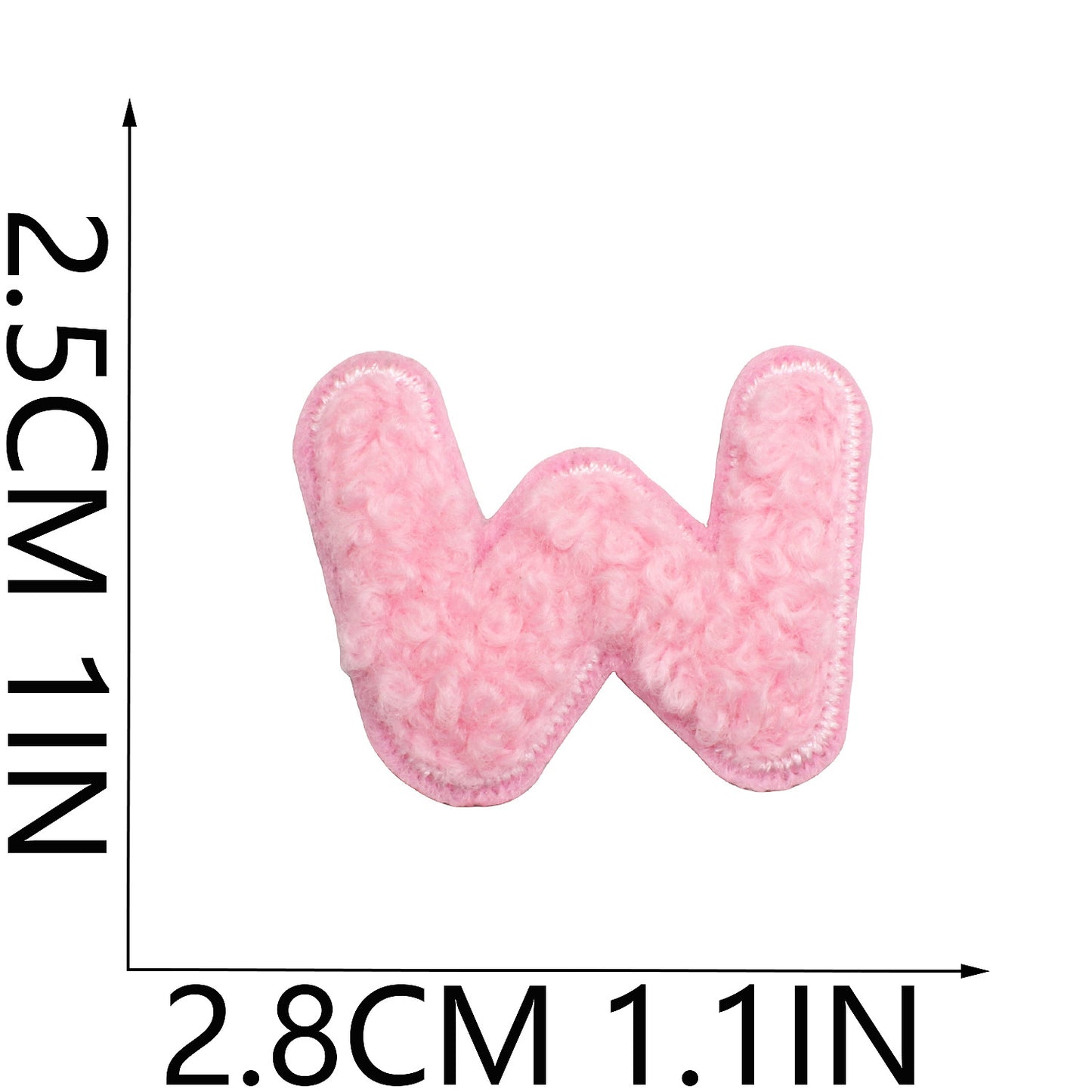 Alphabet & Number Embroidered Patches | A–Z 0–9 Iron-on DIY Letters | Embroidery Appliqué for Clothes & Bags