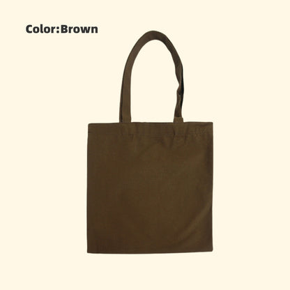 Eco-Friendly Iron-On Canvas Tote – A Gentle Bag for Creative Days