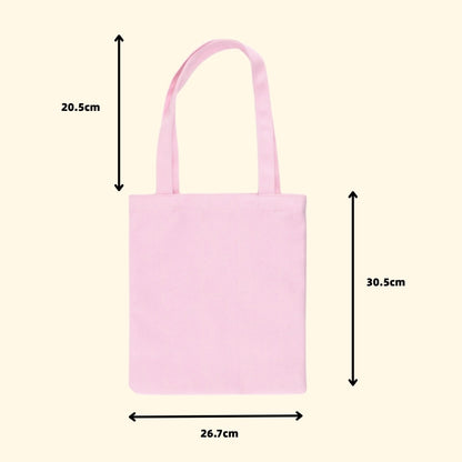 INS-Style Macaron Canvas Tote | Blank DIY Iron-on Friendly Bag | Minimalist Portable Shopper