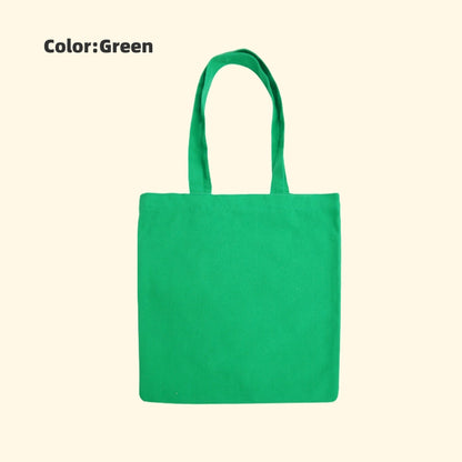 Eco-Friendly Iron-On Canvas Tote – A Gentle Bag for Creative Days