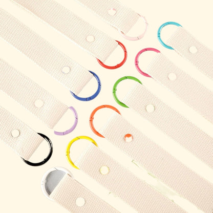 DIY Embroidered Canvas Lanyard Keychain | Ribbon-Style Cup Holder Strap | Custom Iron-On Name Tag | INS-Inspired Handmade Accessory