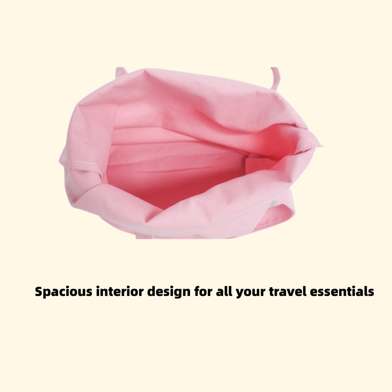 Eco-Friendly Iron-On Canvas Tote – A Gentle Bag for Creative Days