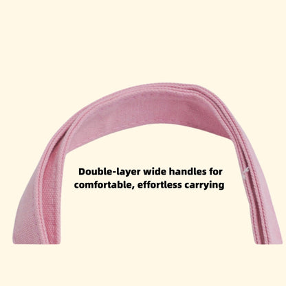 Eco-Friendly Iron-On Canvas Tote – A Gentle Bag for Creative Days