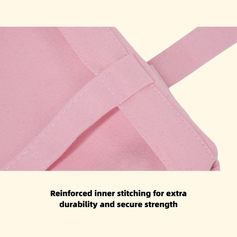 Eco-Friendly Iron-On Canvas Tote – A Gentle Bag for Creative Days