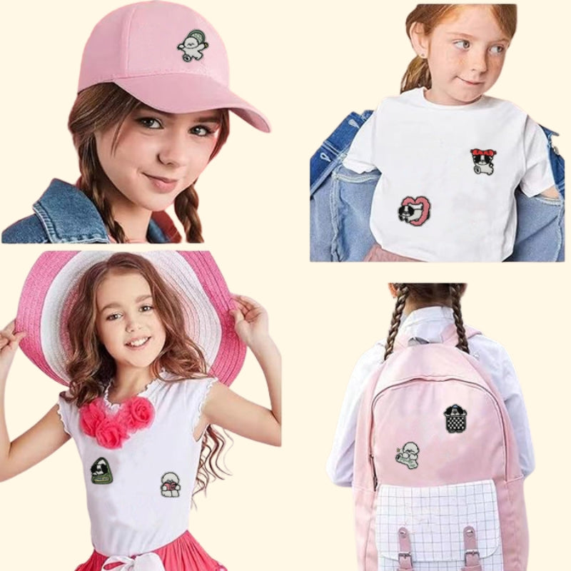 14PCS Cute Dog Embroidered Patch | Iron-on Patch for Clothes & Bags | DIY Handmade Embroidery Decoration