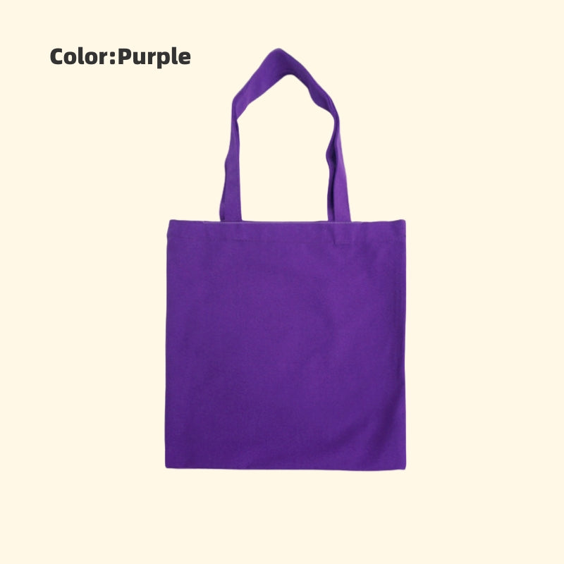 Eco-Friendly Iron-On Canvas Tote – A Gentle Bag for Creative Days