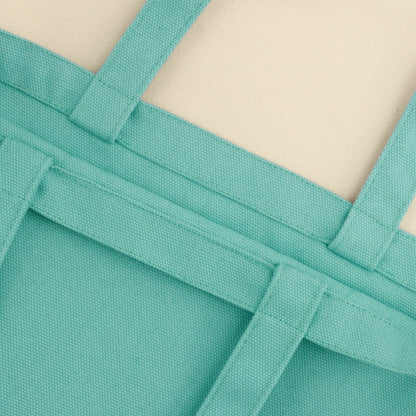 INS-Style Macaron Canvas Tote | Blank DIY Iron-on Friendly Bag | Minimalist Portable Shopper