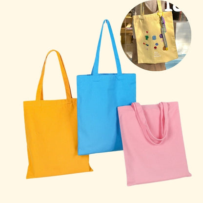 Eco-Friendly Iron-On Canvas Tote – A Gentle Bag for Creative Days